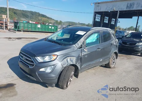 2020 Ford Ecosport Titanium from USA, damaged, VIN MAJ6S3KL2LC326176